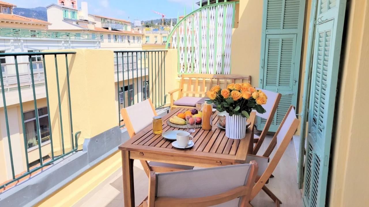 Ze Perfect Place - Opera Nice - Appartement 2 Chb - Ac - Terrasse Eksteriør bilde